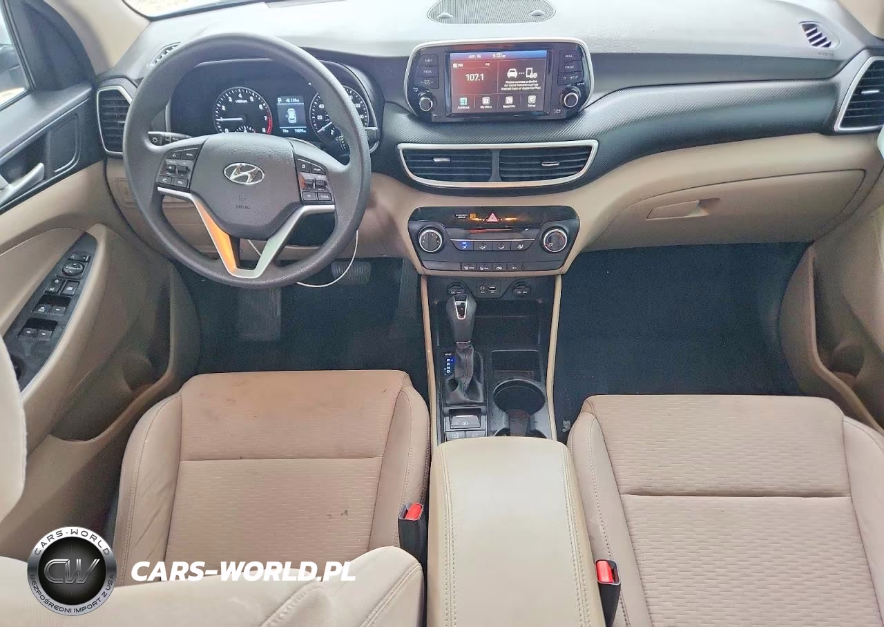 2021 Hyundai Tucson Se VIN:KM8J23A47MU381163 - 8