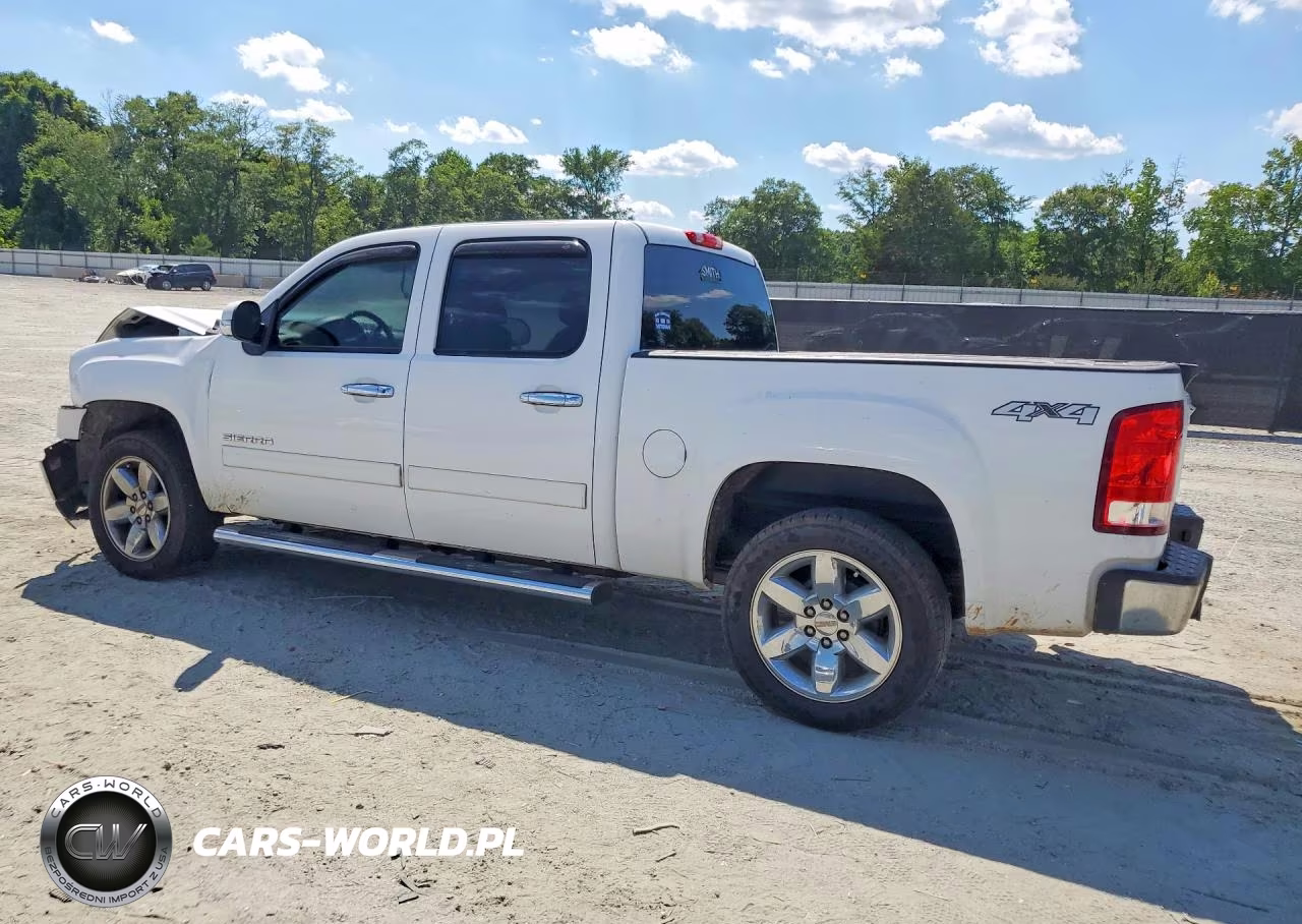 2013 GMC Sierra K1500 Slt VIN:3GTP2WE7XDG253880 - 2