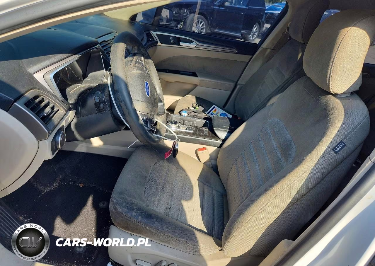 2017 Ford Fusion Se VIN:3FA6P0H73HR370240 - 7