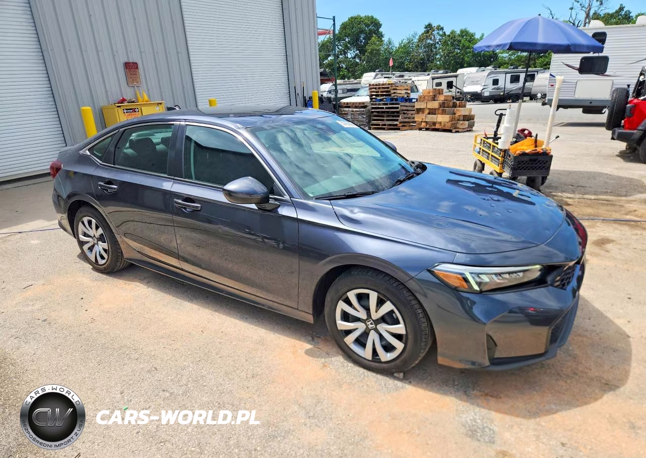 2025 Honda Civic Lx VIN:2HGFE2F21SH589902 - 4