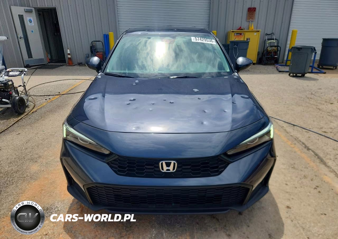 2025 Honda Civic Lx VIN:2HGFE2F21SH589902 - 5