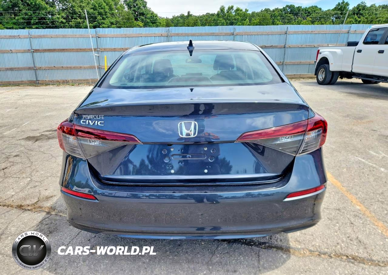 2025 Honda Civic Lx VIN:2HGFE2F21SH589902 - 6