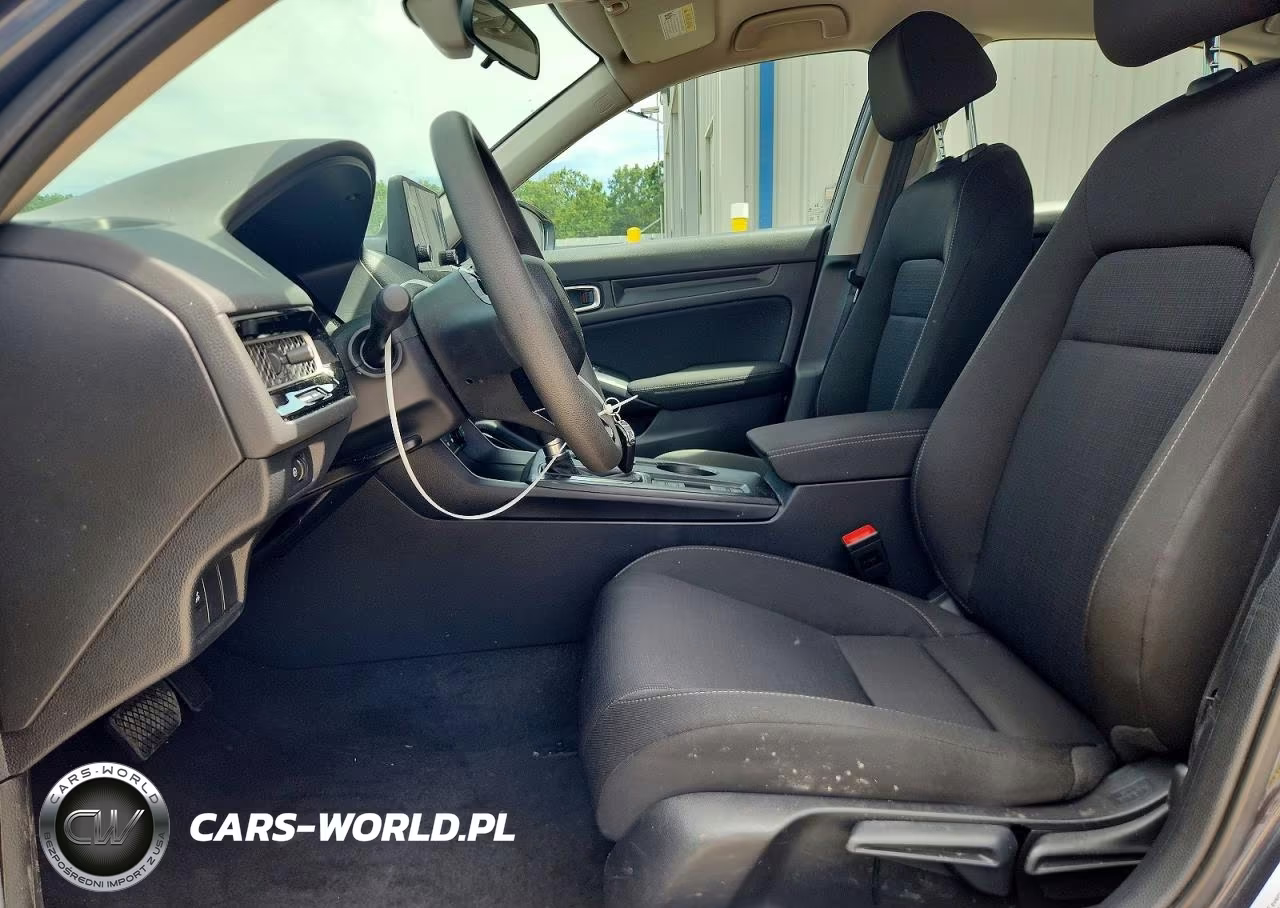 2025 Honda Civic Lx VIN:2HGFE2F21SH589902 - 7
