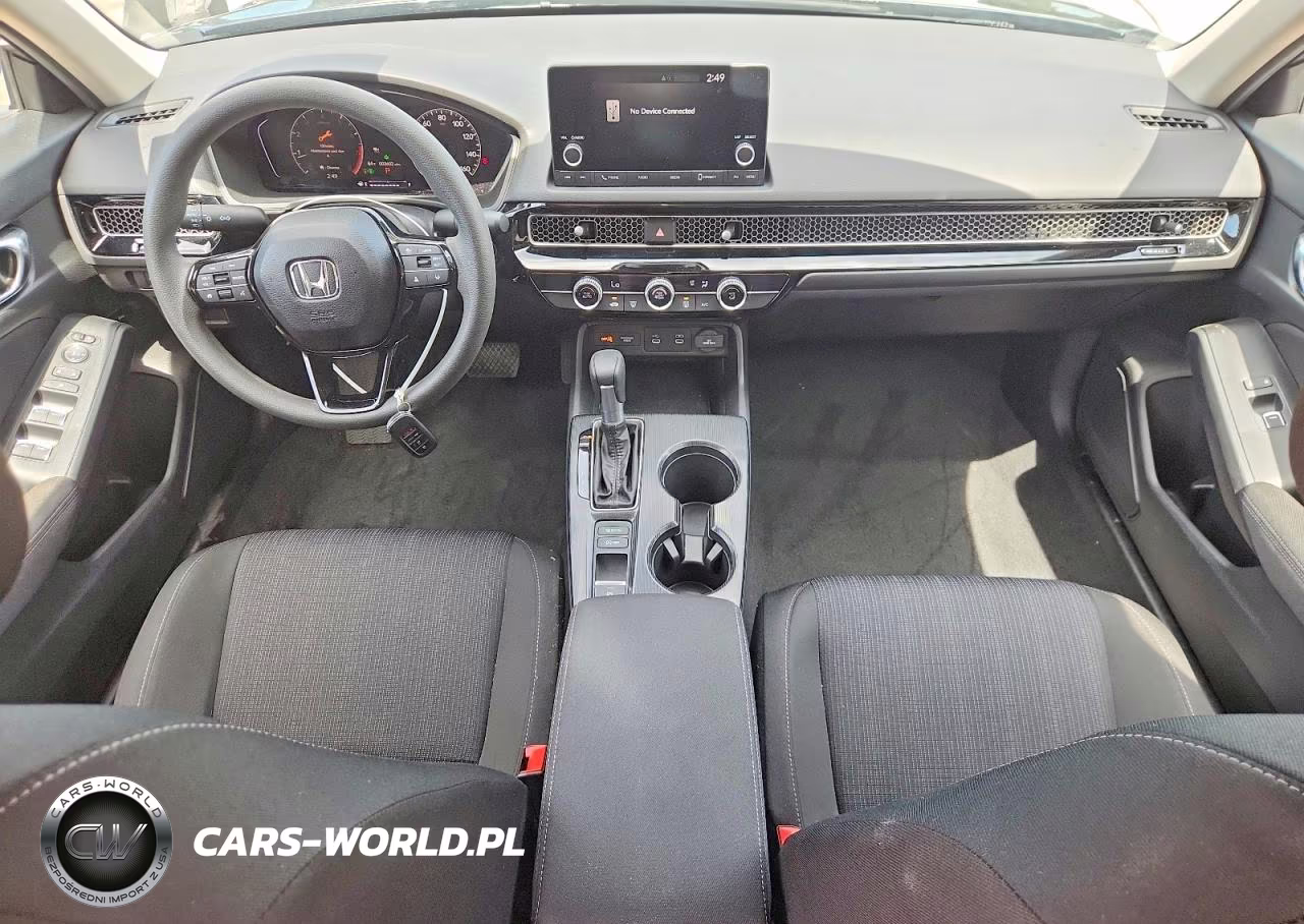 2025 Honda Civic Lx VIN:2HGFE2F21SH589902 - 8