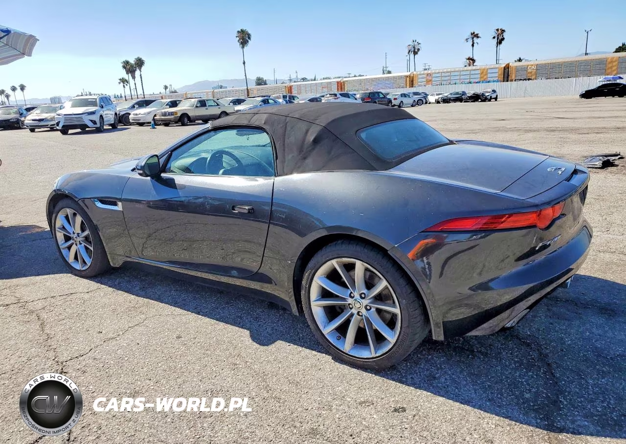 2014 Jaguar F-Type S VIN:SAJWA6FC9E8K08612 - 2