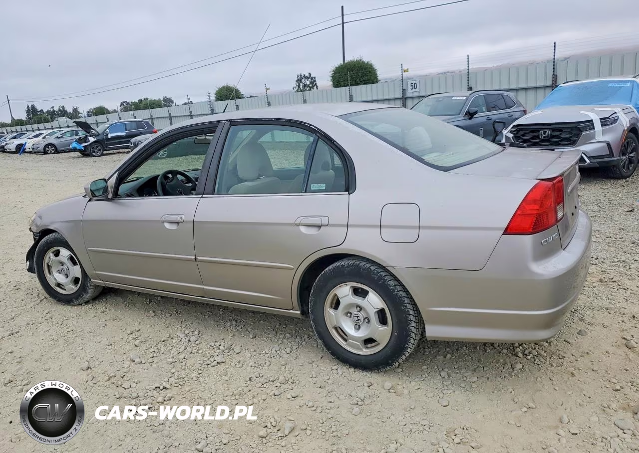 2004 Honda Civic Hybrid VIN:JHMES956X4S016569 - 2