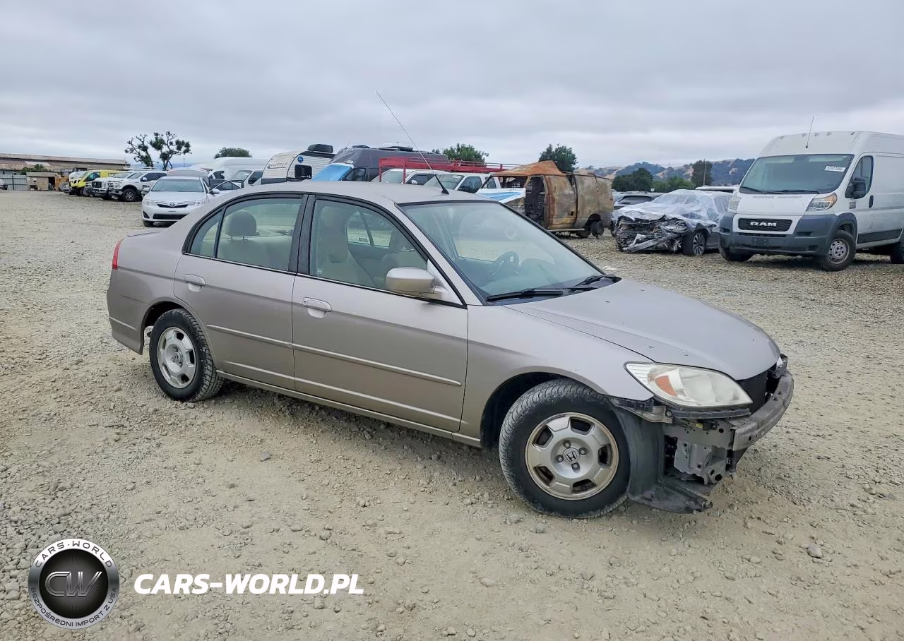 2004 Honda Civic Hybrid VIN:JHMES956X4S016569 - 4