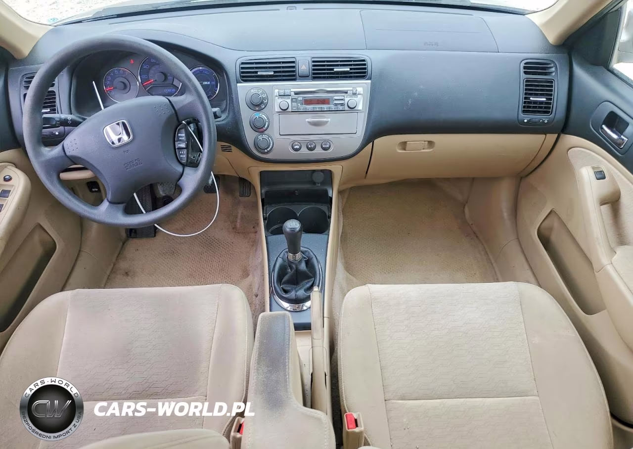 2004 Honda Civic Hybrid VIN:JHMES956X4S016569 - 8