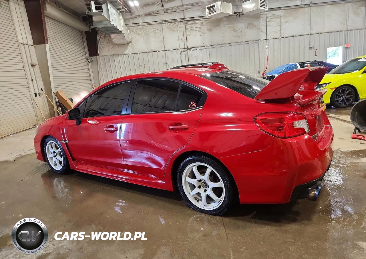 2015 Subaru Wrx Limited VIN:JF1VA1G69F9814872 - 2