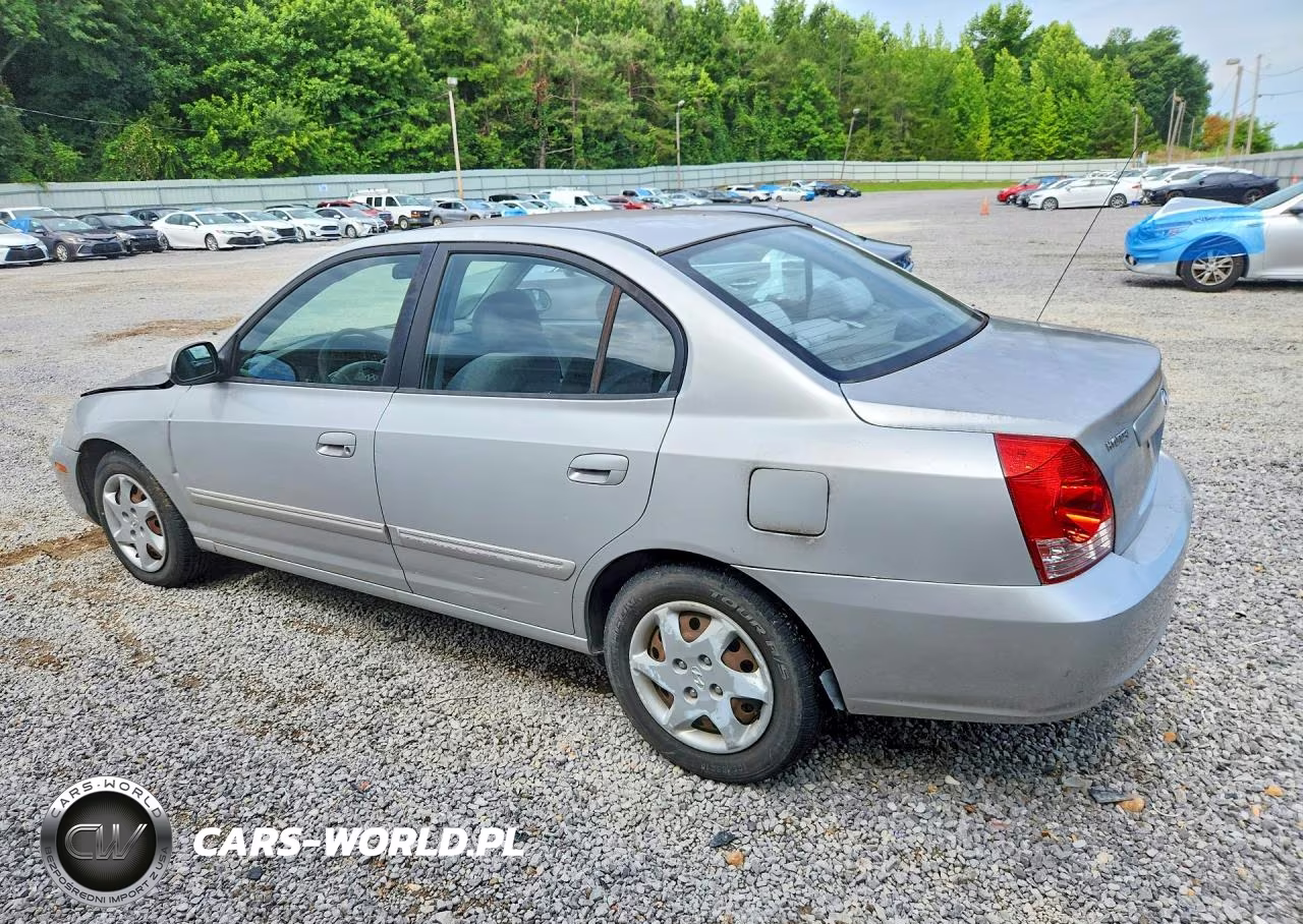 2004 Hyundai Elantra Gls VIN:KMHDN46D94U863894 - 2