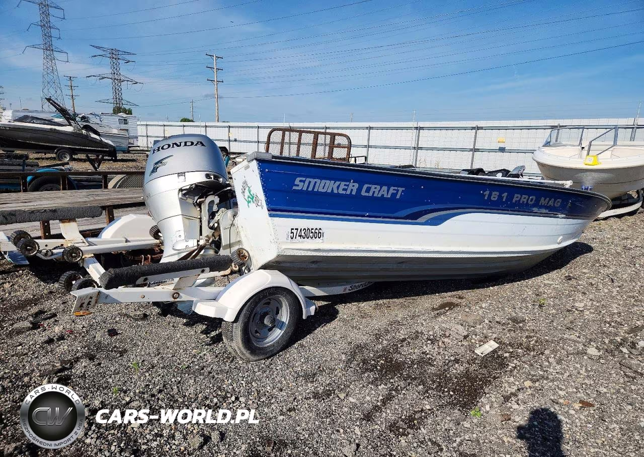 1994 Smoker Craft 161 Pro Mag Boat VIN:SMK22912B494 - 4