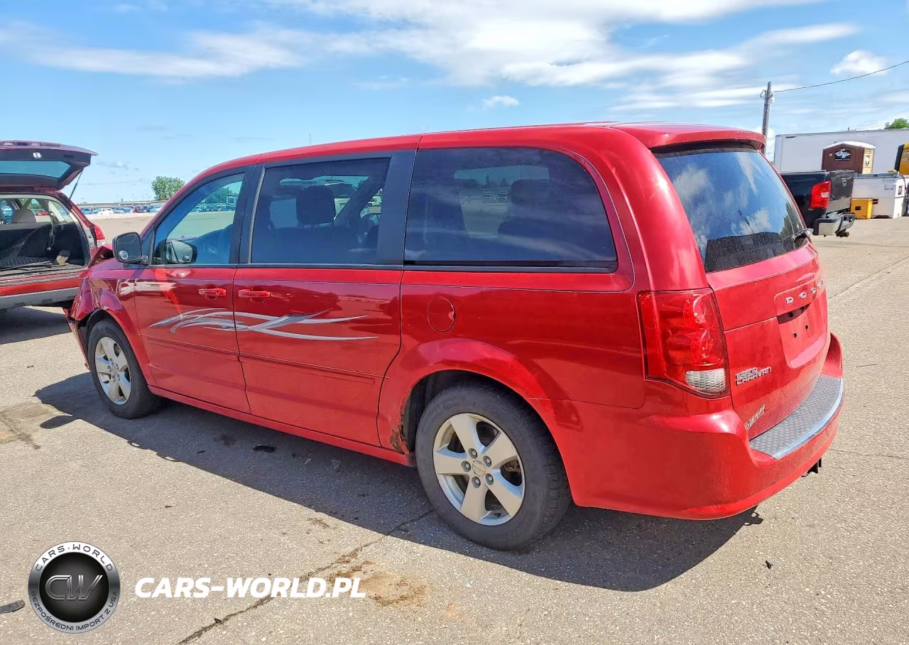 2013 Dodge Grand Caravan Se VIN:2C4RDGBG0DR566959 - 2