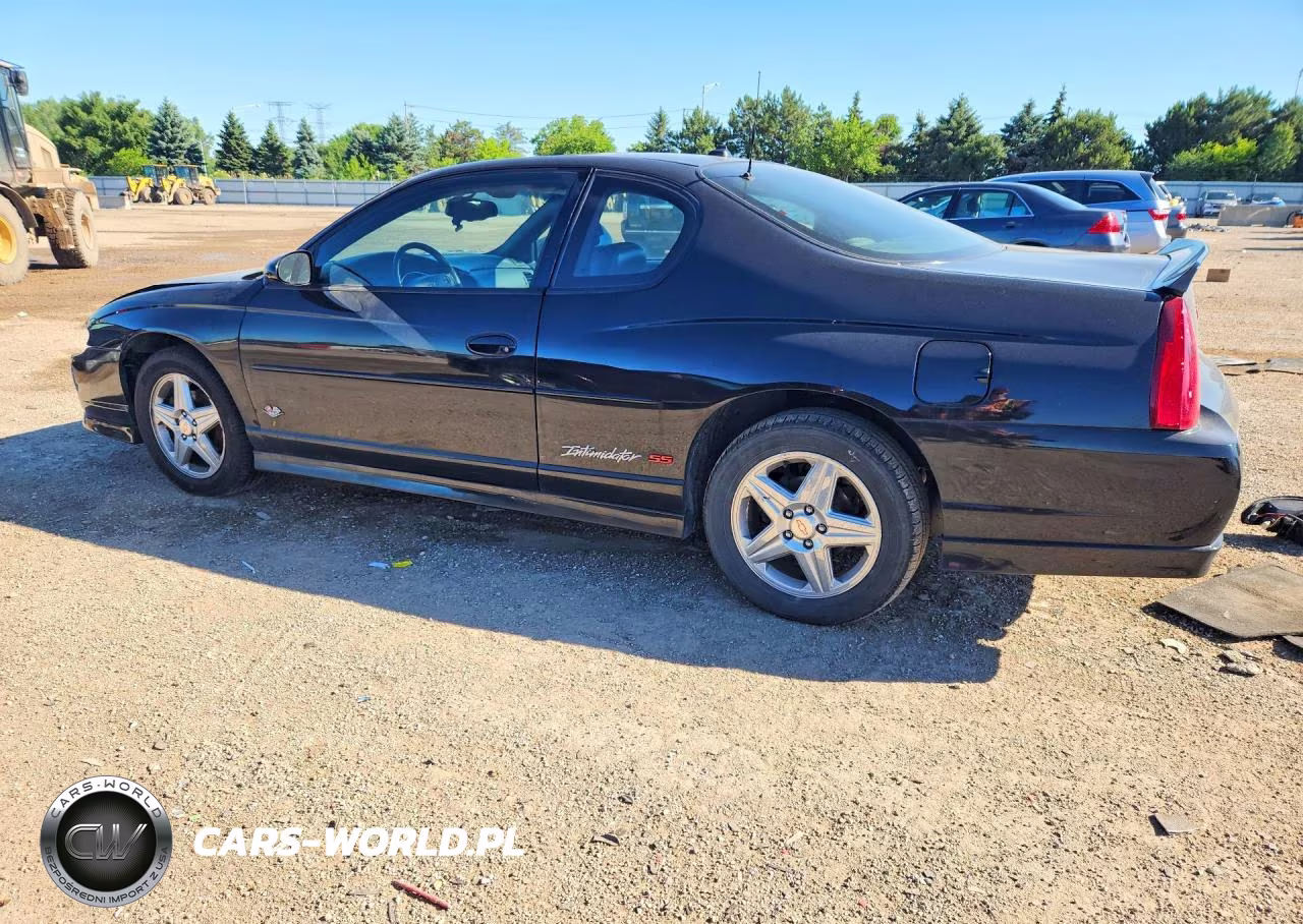 2004 Chevrolet Monte Carlo Ss Supercharged VIN:2G1WZ121149338149 - 2