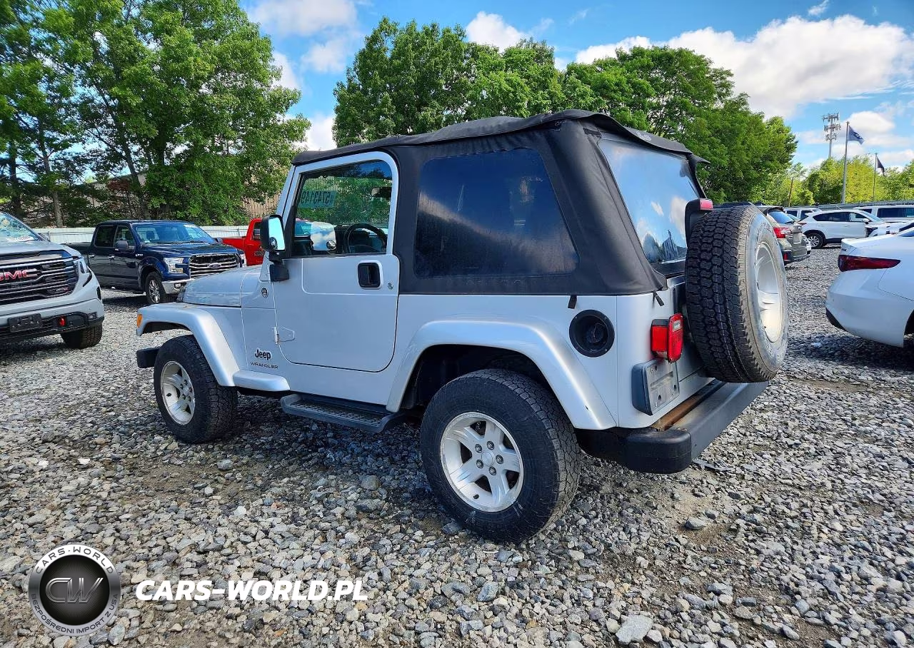 2005 Jeep Wrangler X VIN:1J4FA39S25P353880 - 2