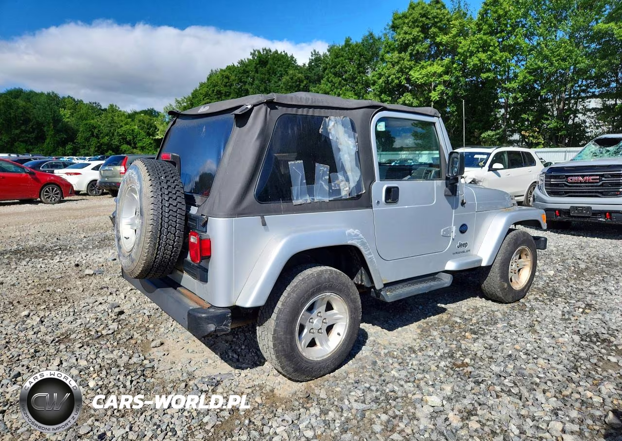 2005 Jeep Wrangler X VIN:1J4FA39S25P353880 - 3