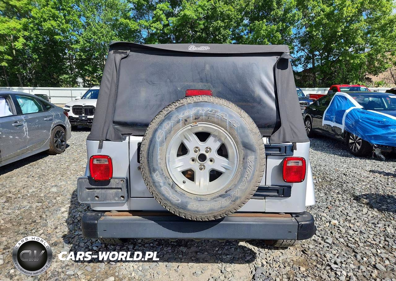 2005 Jeep Wrangler X VIN:1J4FA39S25P353880 - 6