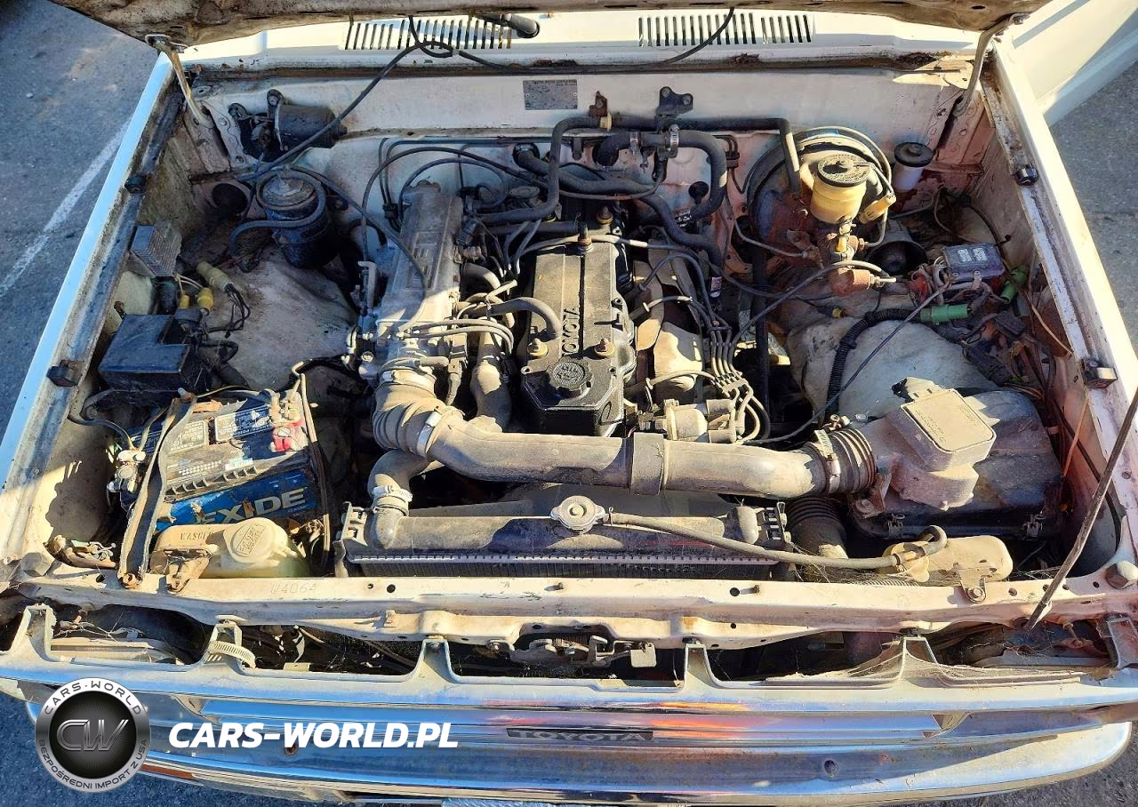1987 Toyota Pickup Cab Chassis Rn55 VIN:JT5RN55T2H7008737 - 12