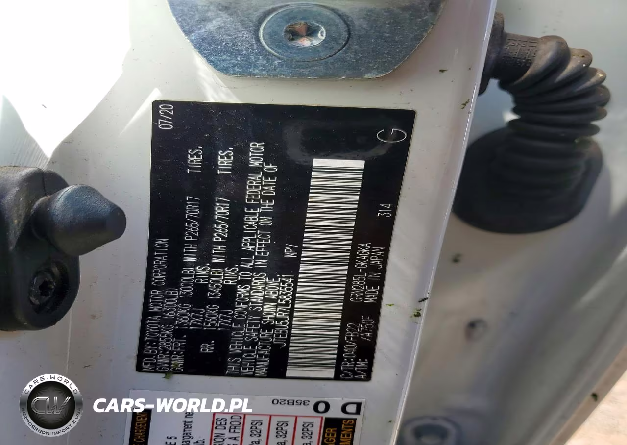 2020 Toyota 4Runner Sr5 VIN:JTEBU5JR7L5835541 - 14