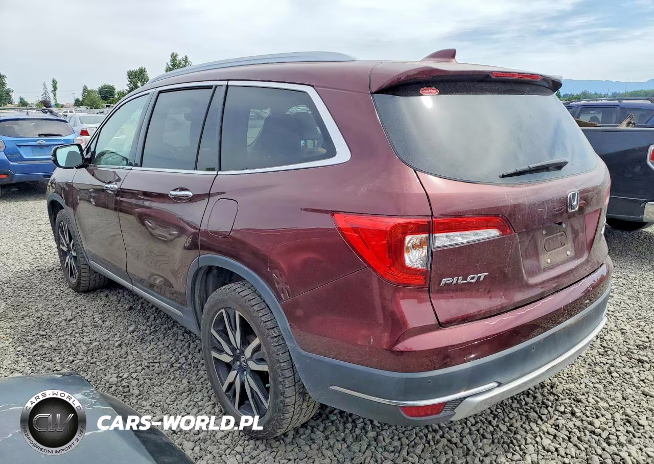 2021 Honda Pilot Touring VIN:5FNYF6H60MB062129 - 2