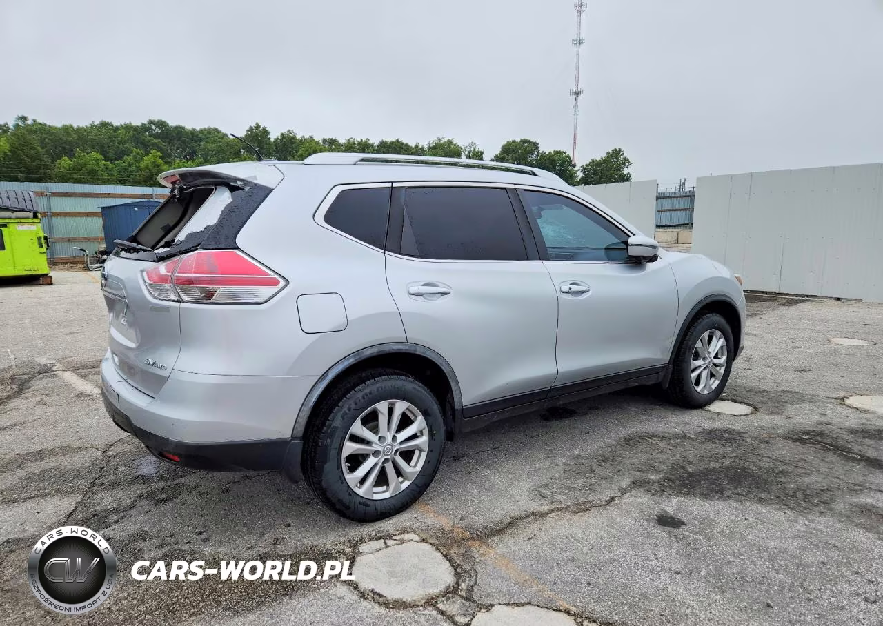 2016 Nissan Rogue Sv VIN:KNMAT2MV4GP613656 - 3