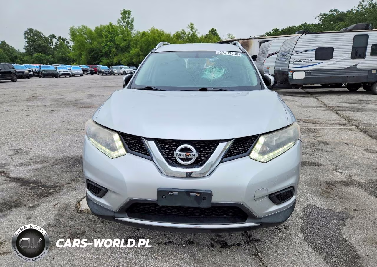 2016 Nissan Rogue Sv VIN:KNMAT2MV4GP613656 - 5