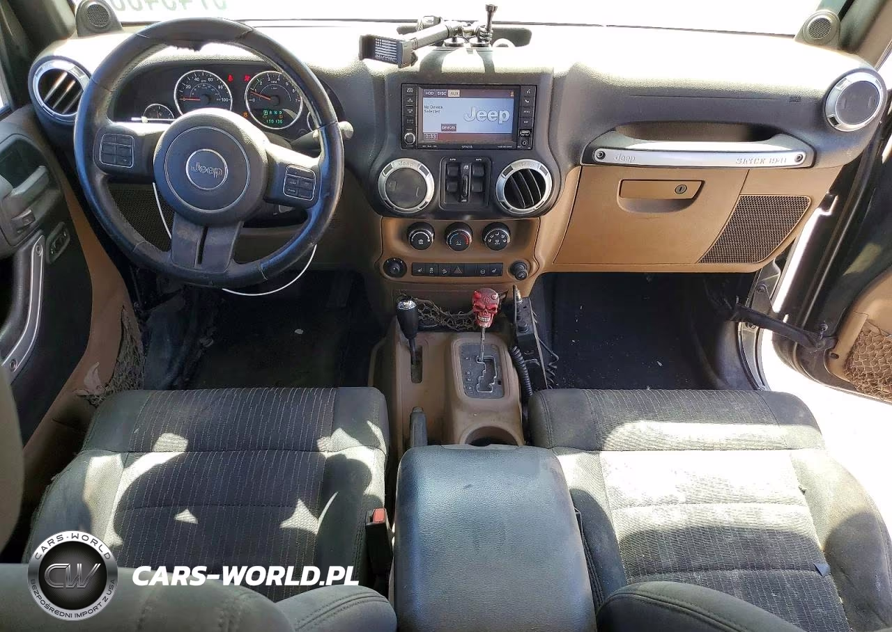 2012 Jeep Wrangler Unlimited Rubicon VIN:1C4BJWFGXCL178580 - 8