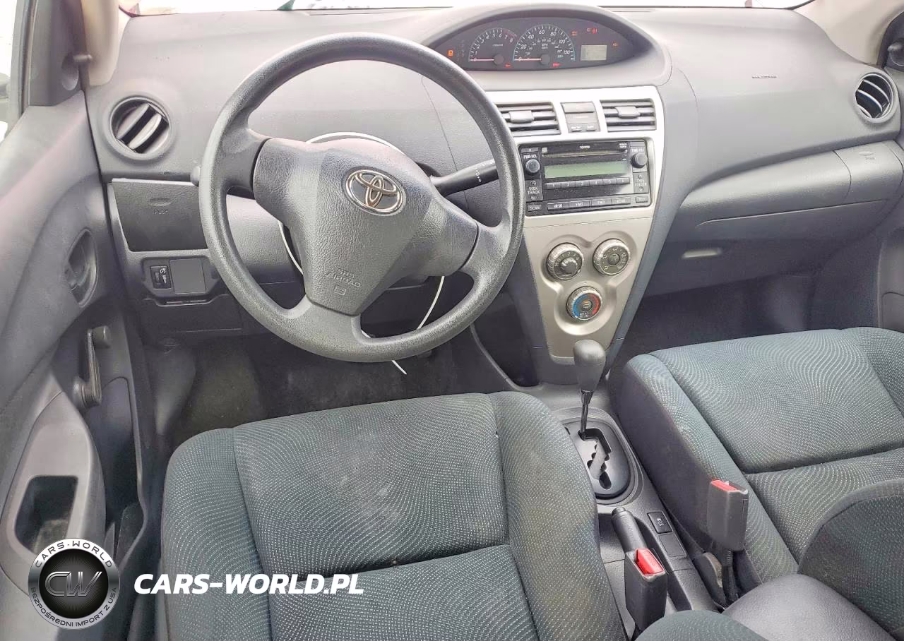 2010 Toyota Yaris Base VIN:JTDBT4K31A1362896 - 8