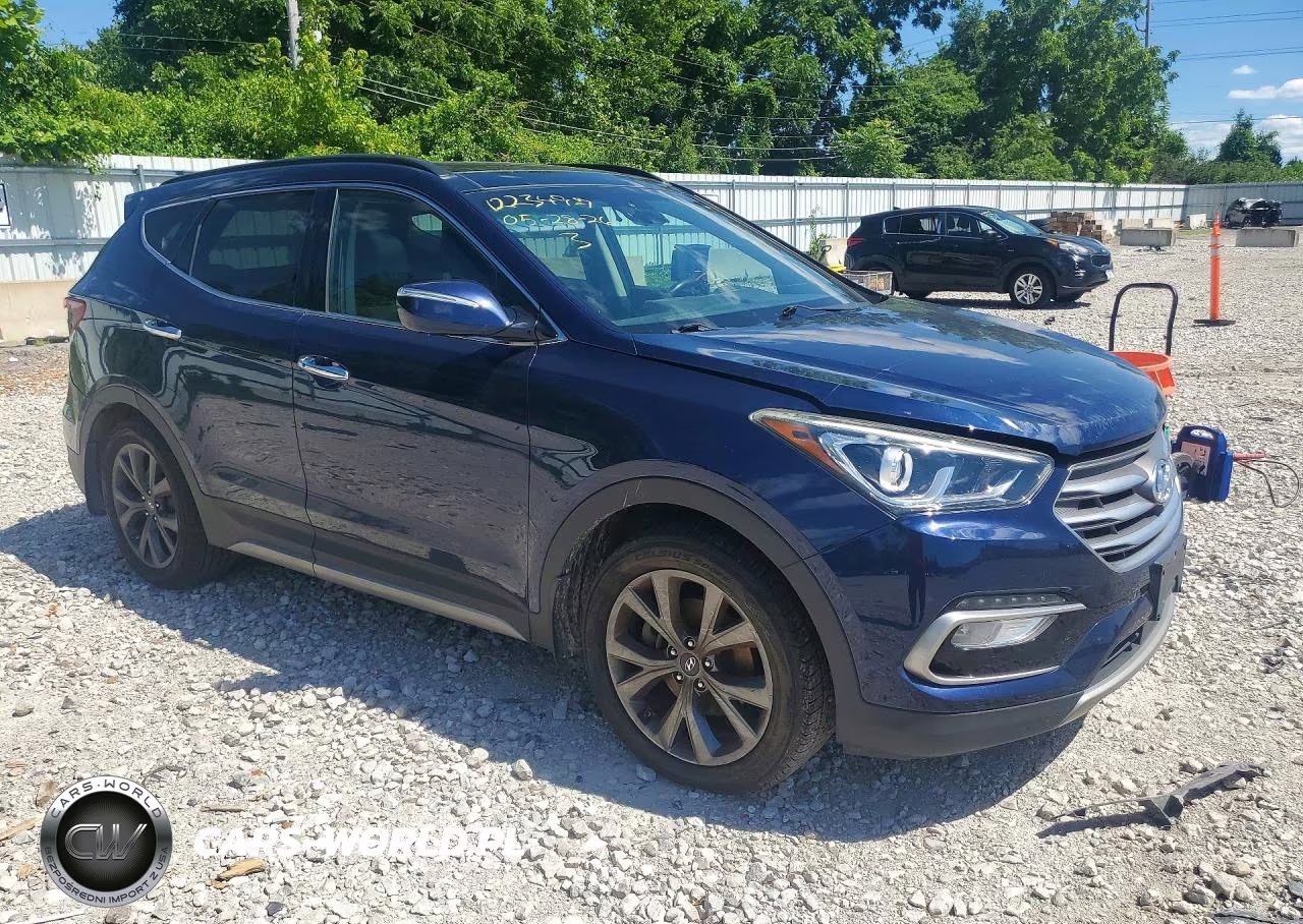 2017 Hyundai Santa Fe Sport 2.0T Ultimate VIN:5XYZW4LA4HG478414 - 4