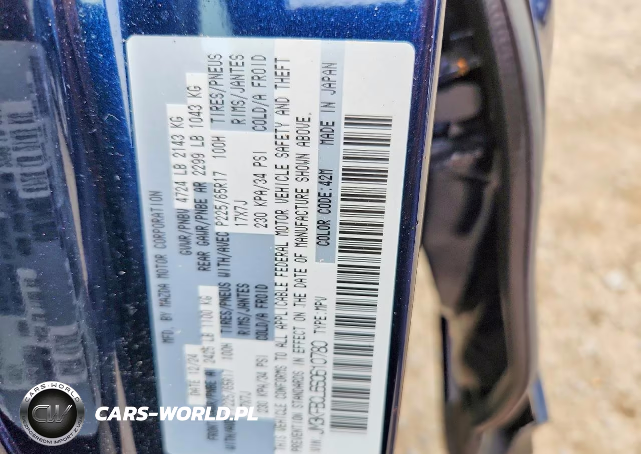 2025 Mazda Cx-5 Preferred VIN:JM3KFBCL6S0610780 - 13