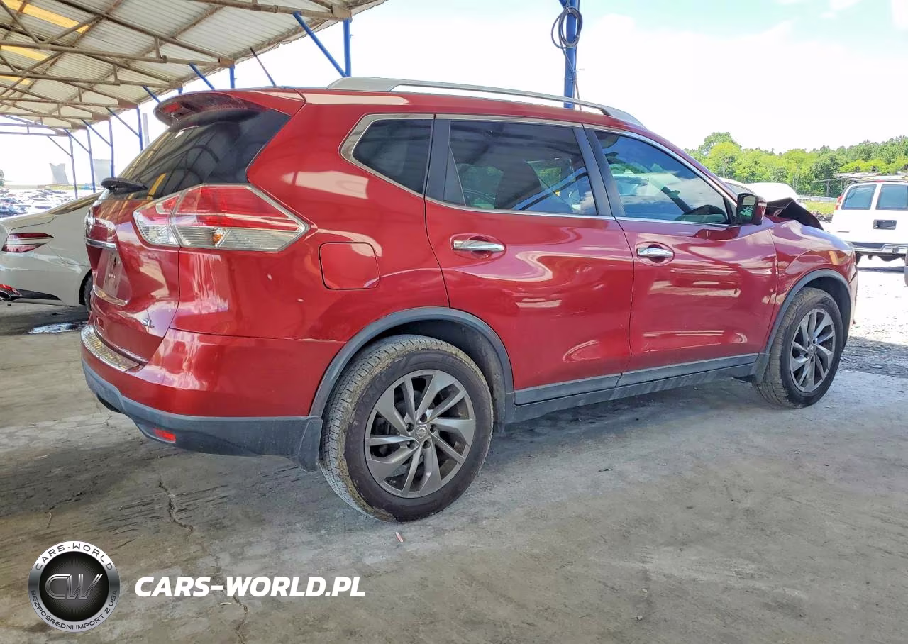 2015 Nissan Rogue Sl VIN:5N1AT2MT6FC873346 - 3