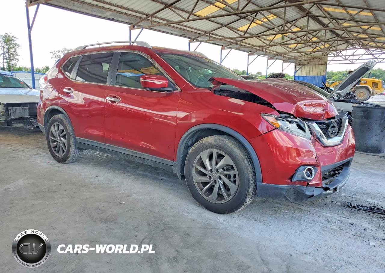 2015 Nissan Rogue Sl VIN:5N1AT2MT6FC873346 - 4