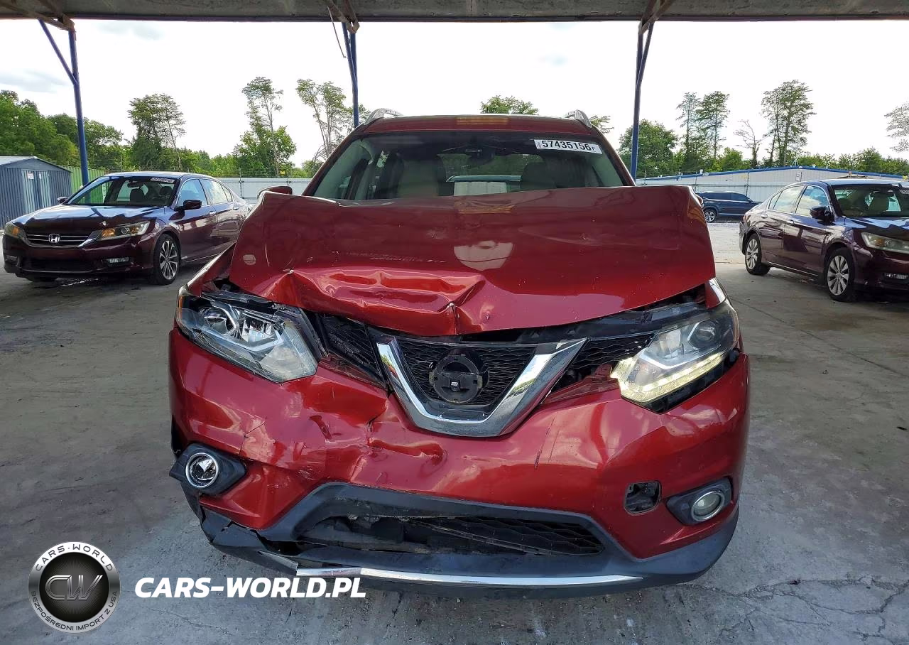 2015 Nissan Rogue Sl VIN:5N1AT2MT6FC873346 - 5