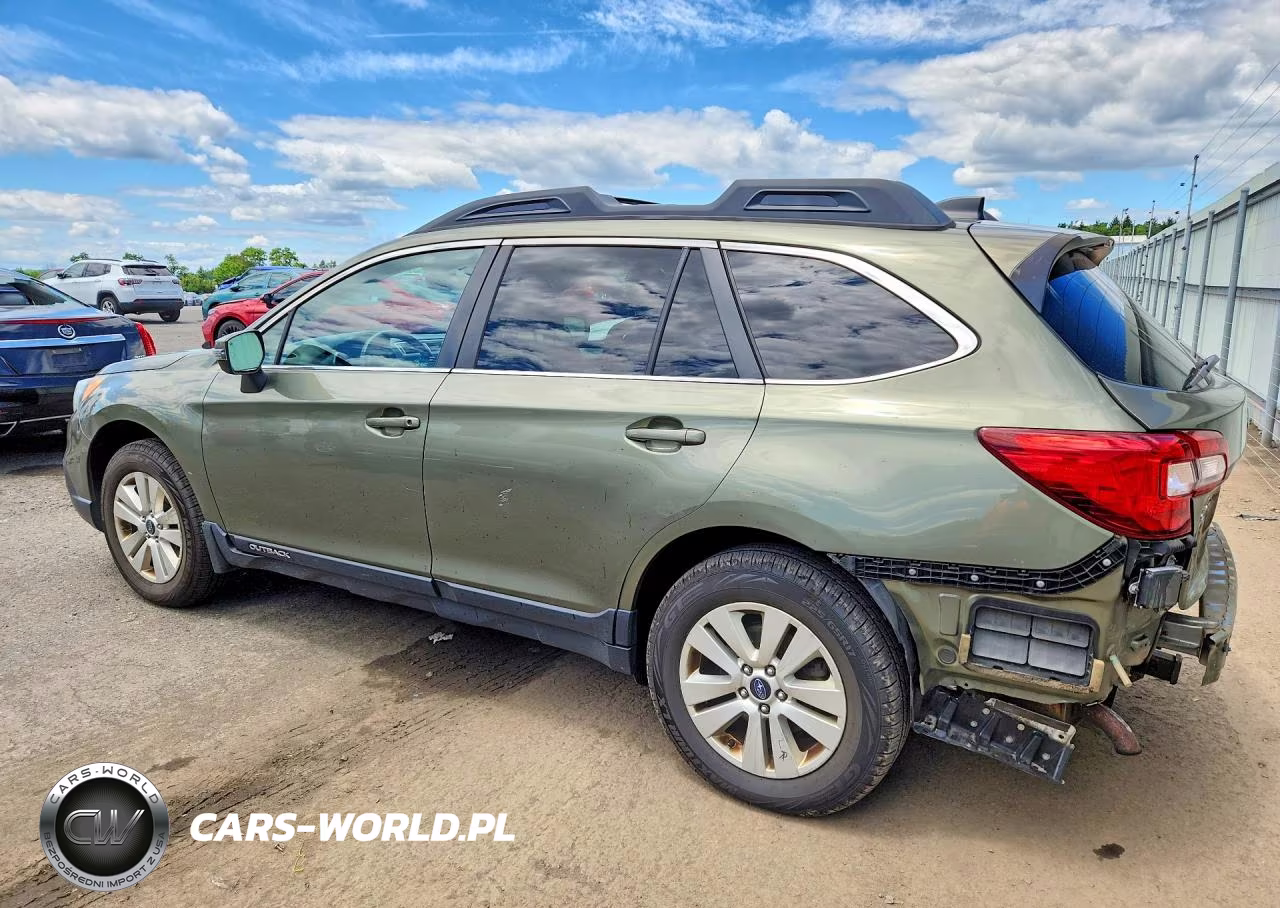 2017 Subaru Outback 2.5I Premium VIN:4S4BSAHC0H3212622 - 2