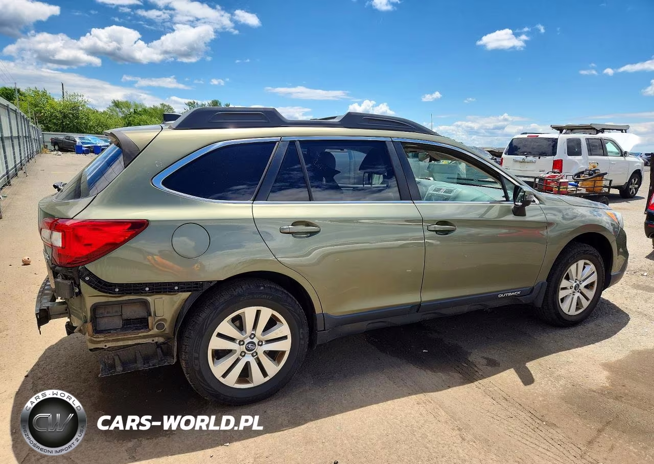 2017 Subaru Outback 2.5I Premium VIN:4S4BSAHC0H3212622 - 3