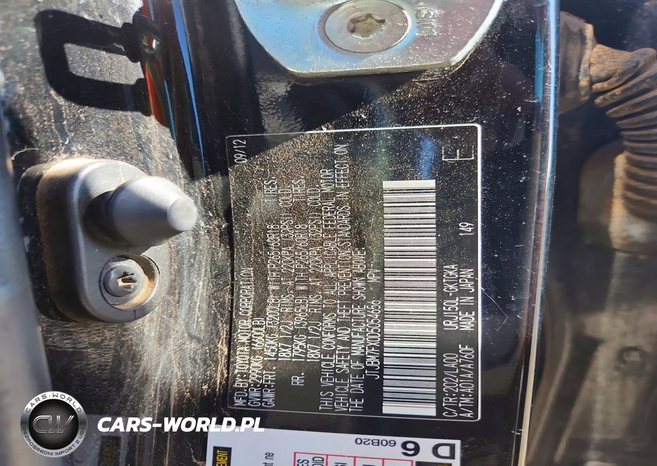 2013 Lexus Gx 460 VIN:JTJBM7FX0D5054656 - 13