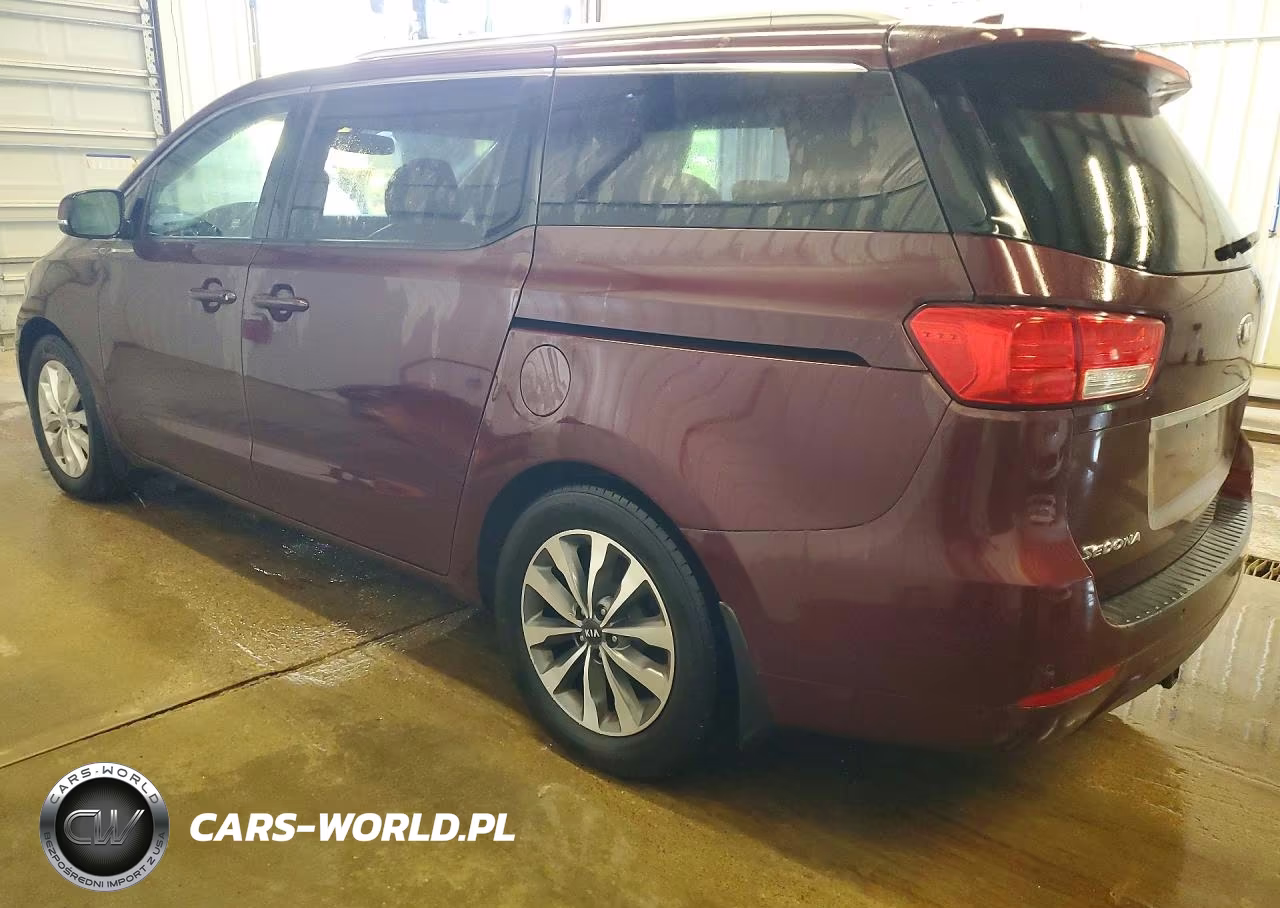 2015 Kia Sedona Sx VIN:KNDMC5C14F6019523 - 2