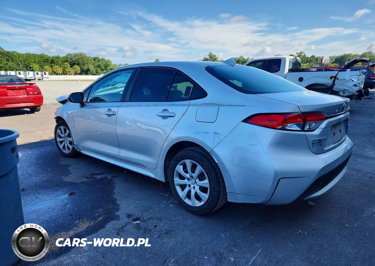 2021 Toyota Corolla Le VIN:5YFEPMAE1MP259403 - 2