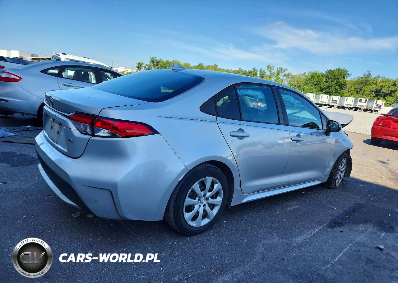 2021 Toyota Corolla Le VIN:5YFEPMAE1MP259403 - 3