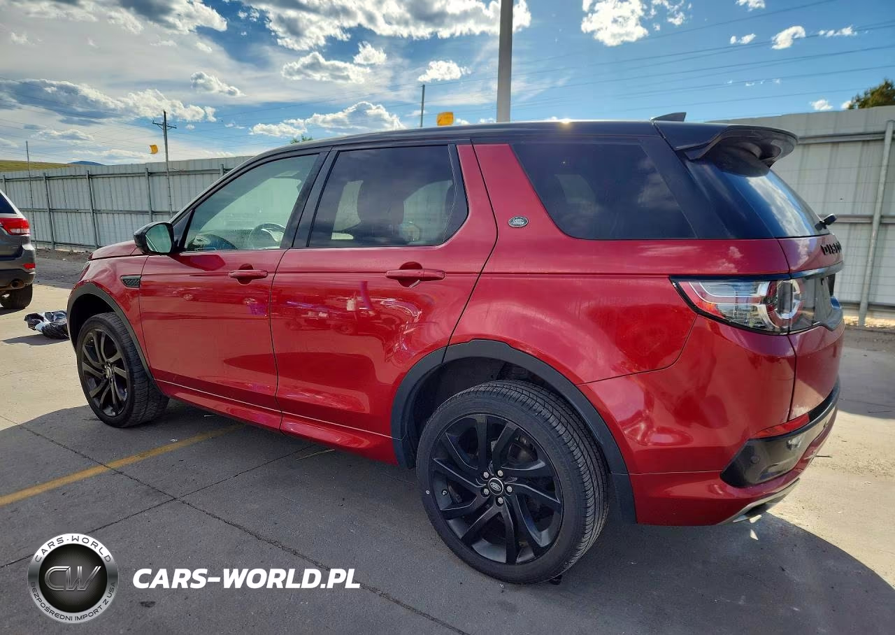 2017 Land Rover Discovery Sport Hse VIN:SALCR2BG0HH689892 - 2