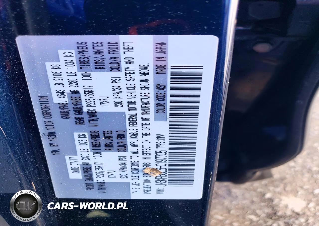 2017 Mazda Cx-5 Touring VIN:JM3KFBCL6H0197705 - 12