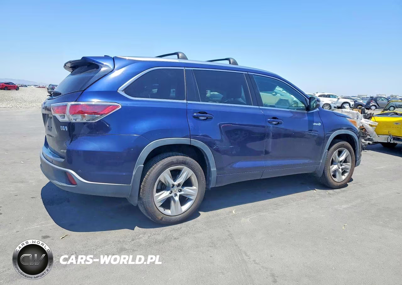 2015 Toyota Highlander Hybrid Limited VIN:5TDDCRFH9FS008064 - 3