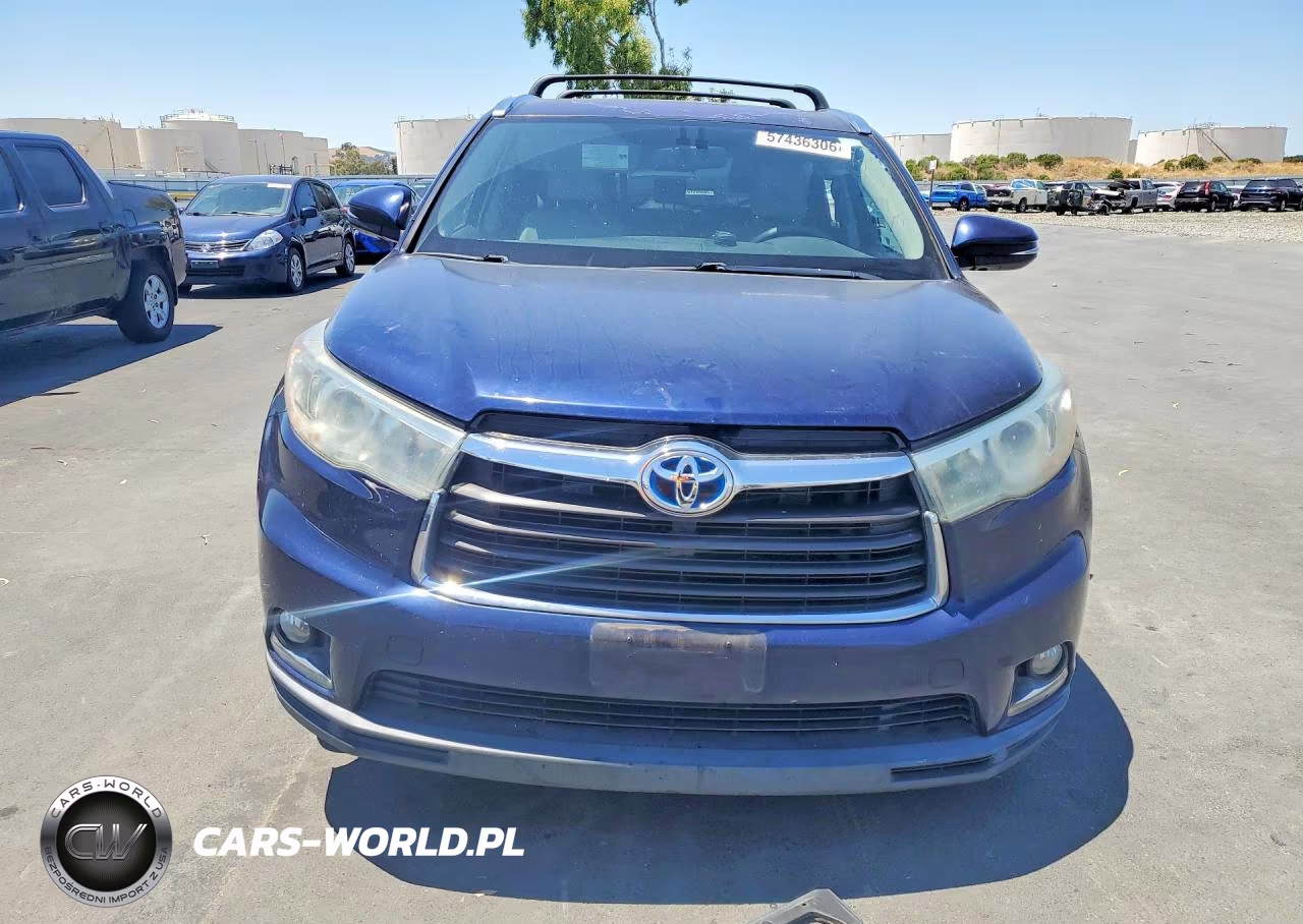 2015 Toyota Highlander Hybrid Limited VIN:5TDDCRFH9FS008064 - 5