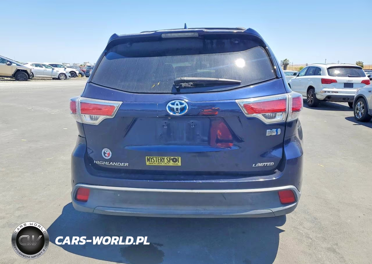 2015 Toyota Highlander Hybrid Limited VIN:5TDDCRFH9FS008064 - 6