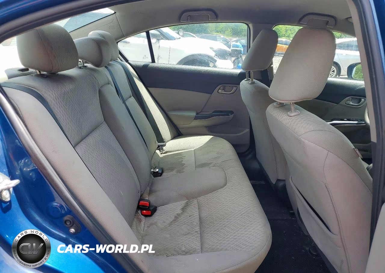 2014 Honda Civic Lx VIN:2HGFB2F57EH558516 - 10