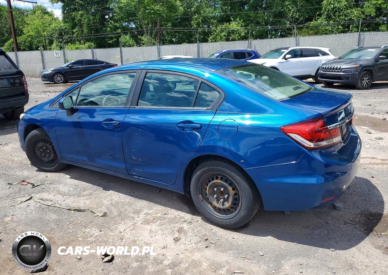 2014 Honda Civic Lx VIN:2HGFB2F57EH558516 - 2