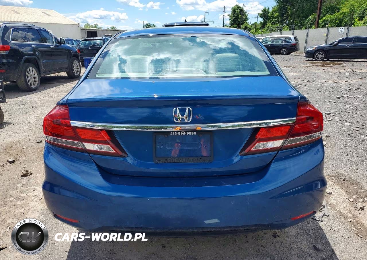 2014 Honda Civic Lx VIN:2HGFB2F57EH558516 - 6