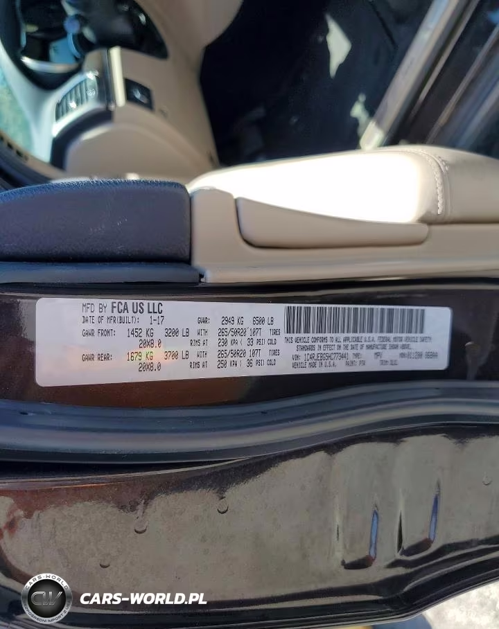 2017 Jeep Grand Cherokee Limited VIN:1C4RJEBG5HC773441 - 13