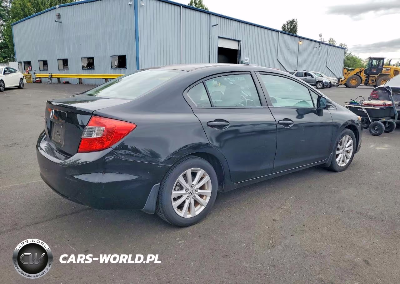 2012 Honda Civic Exl VIN:2HGFB2F92CH595117 - 3