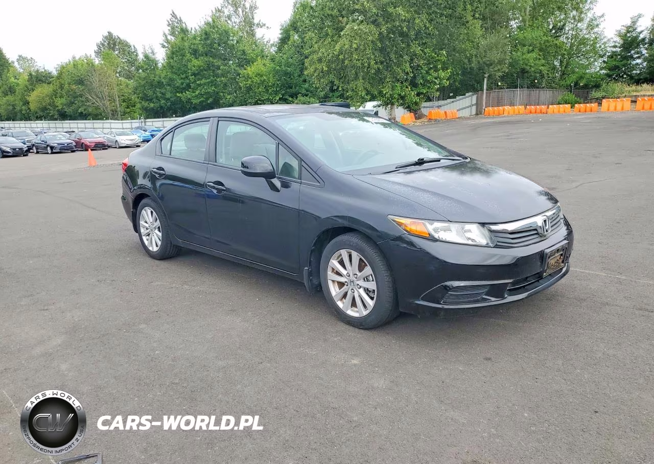 2012 Honda Civic Exl VIN:2HGFB2F92CH595117 - 4
