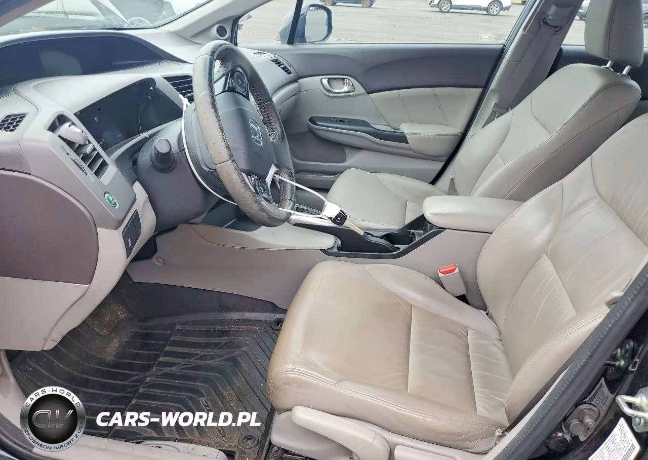 2012 Honda Civic Exl VIN:2HGFB2F92CH595117 - 7